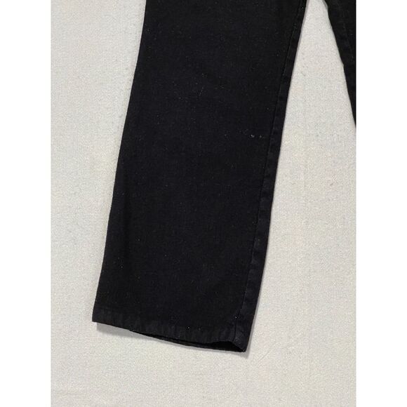 Escada Womens Sz 42 US 12 Wool High Rise Wide Leg Pants Trousers Black - Picture 5 of 11